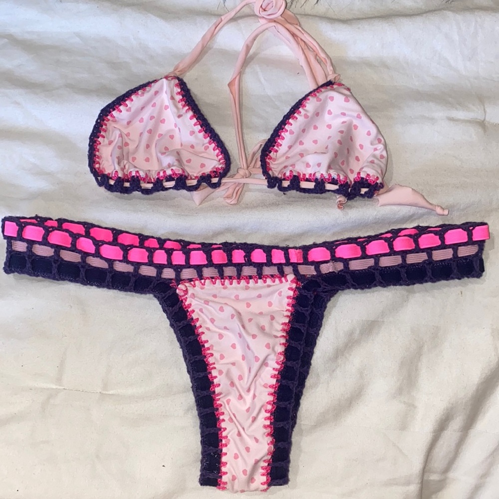 !! Double sided handmade Brazilian bikini!! New